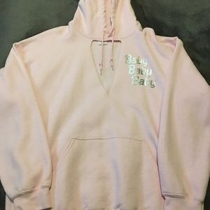 Pink Gildan Hoodie